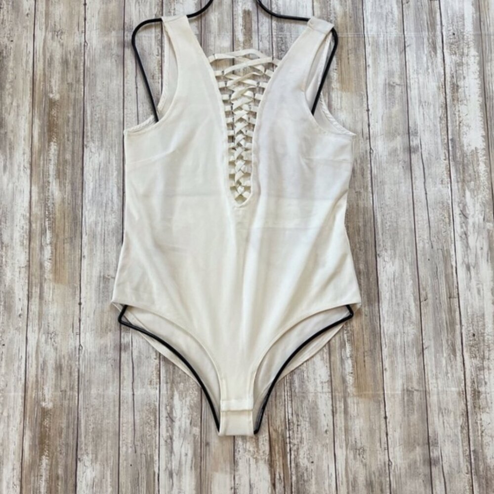 Bardot KARA Lace Up Bodysuit